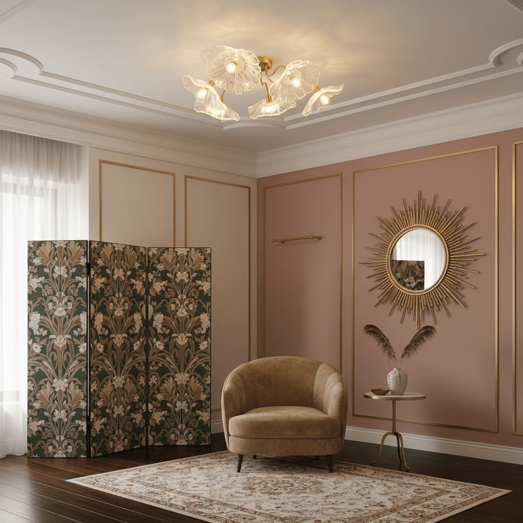 Charora Floral Ceiling Light