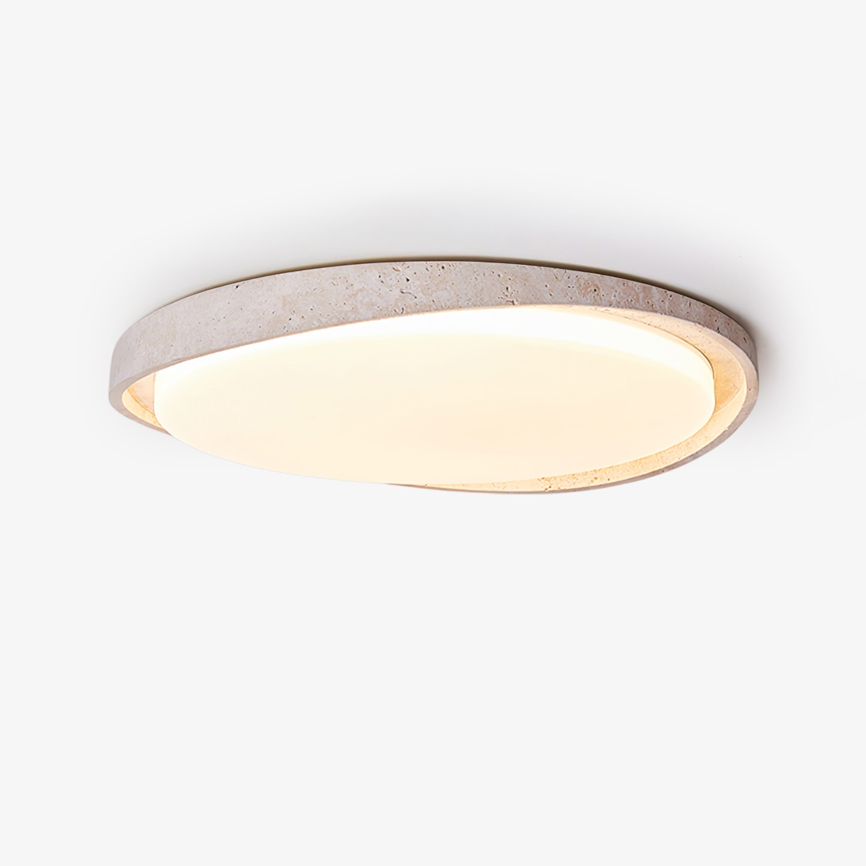 Aruz Wave Natural Stone Ceiling Light