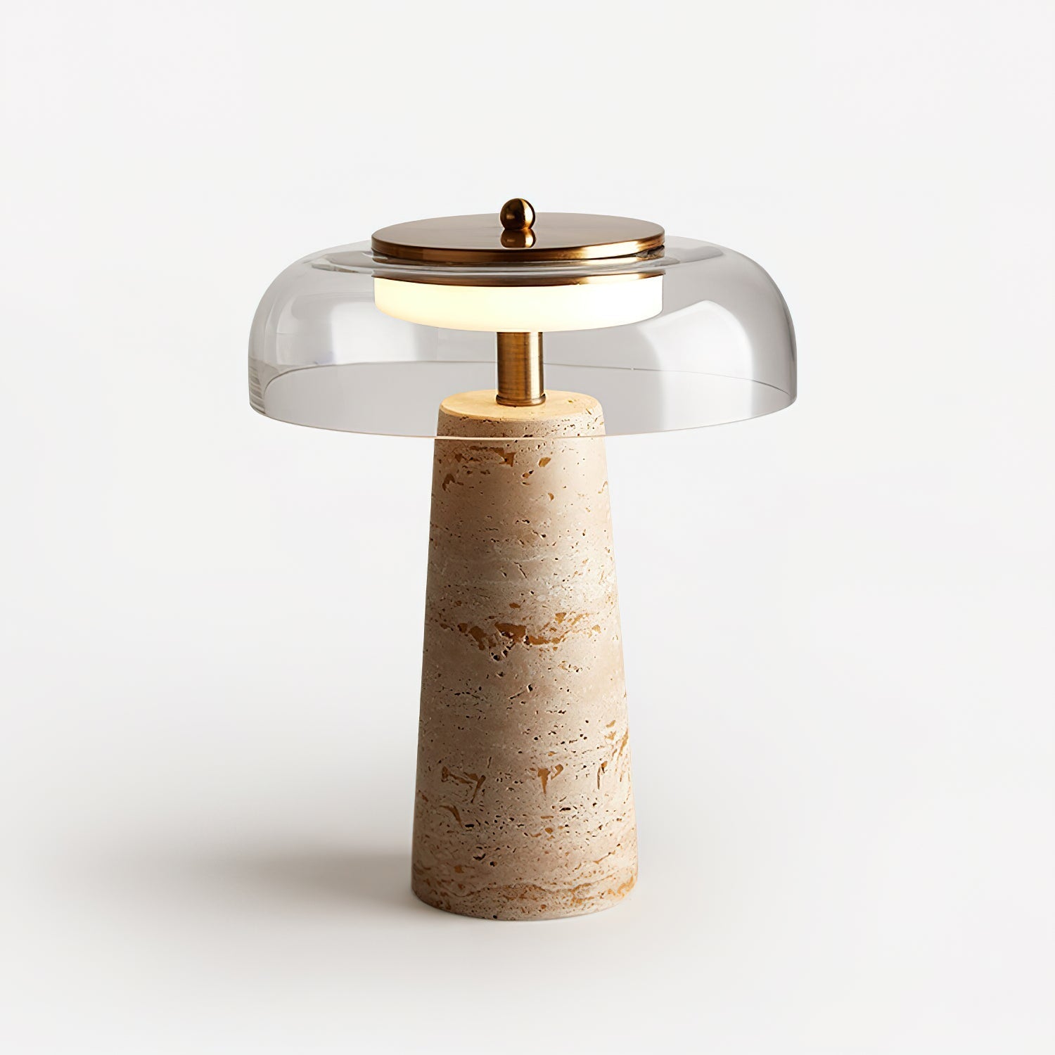 Dorevan Natural Stone Table Lamp