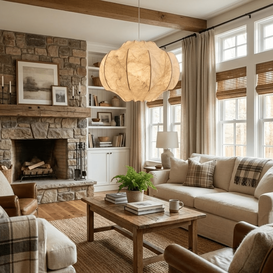 Jolifa Silk Pendant Light