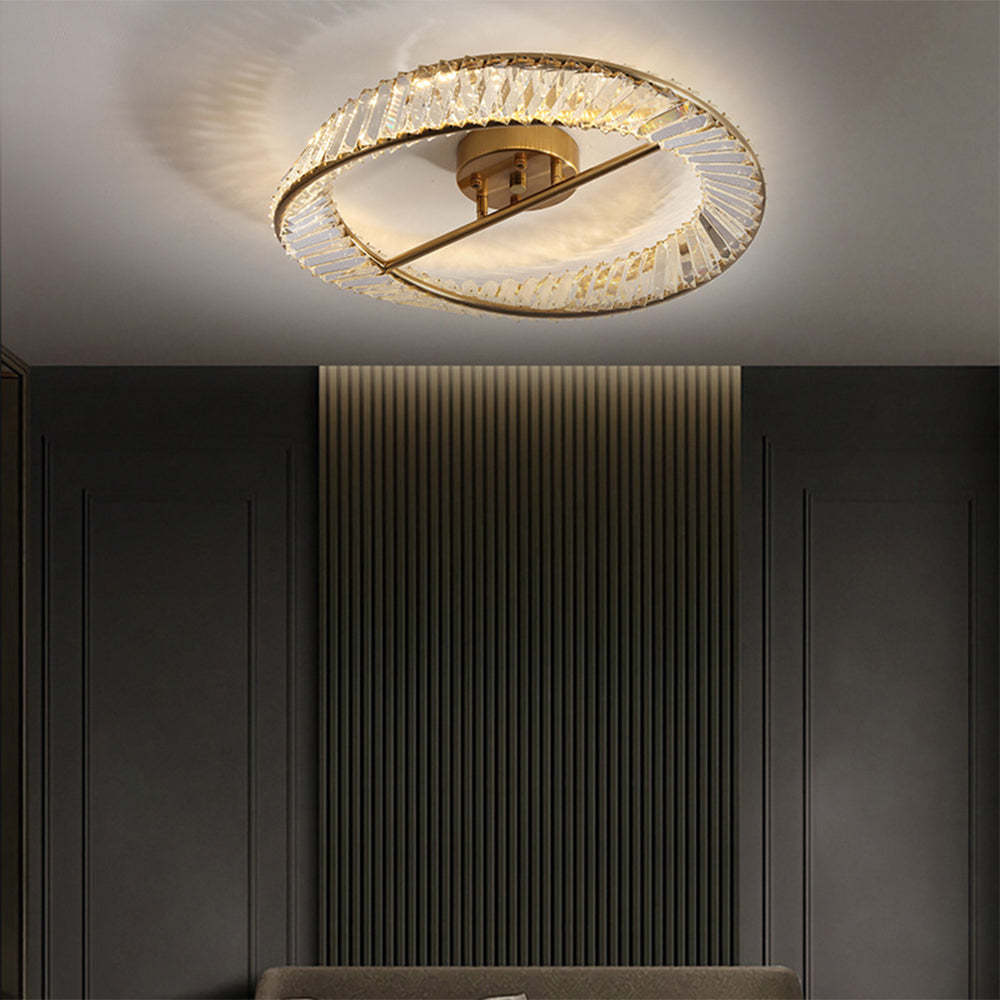 Alzero Crystal Ceiling Light