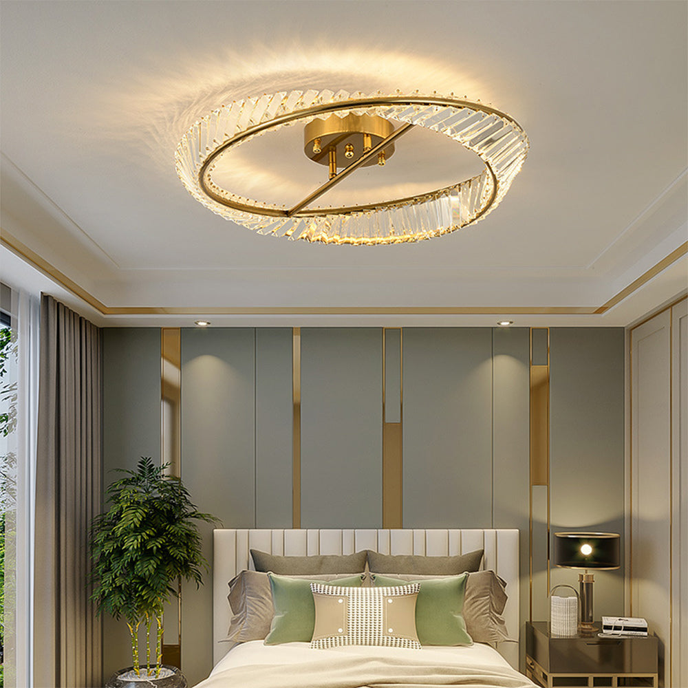 Alzero Crystal Ceiling Light