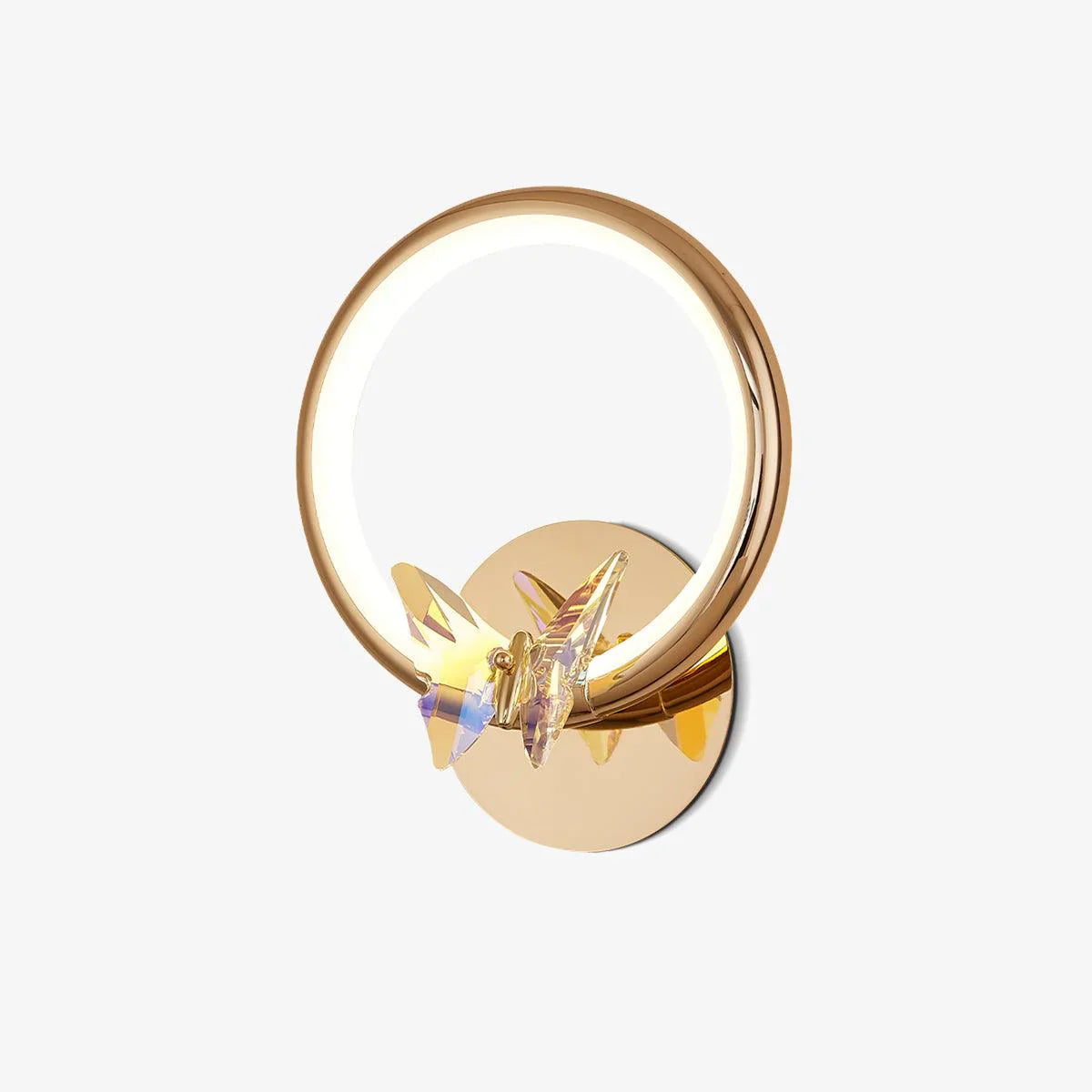 Ring Butterfly Wall Light