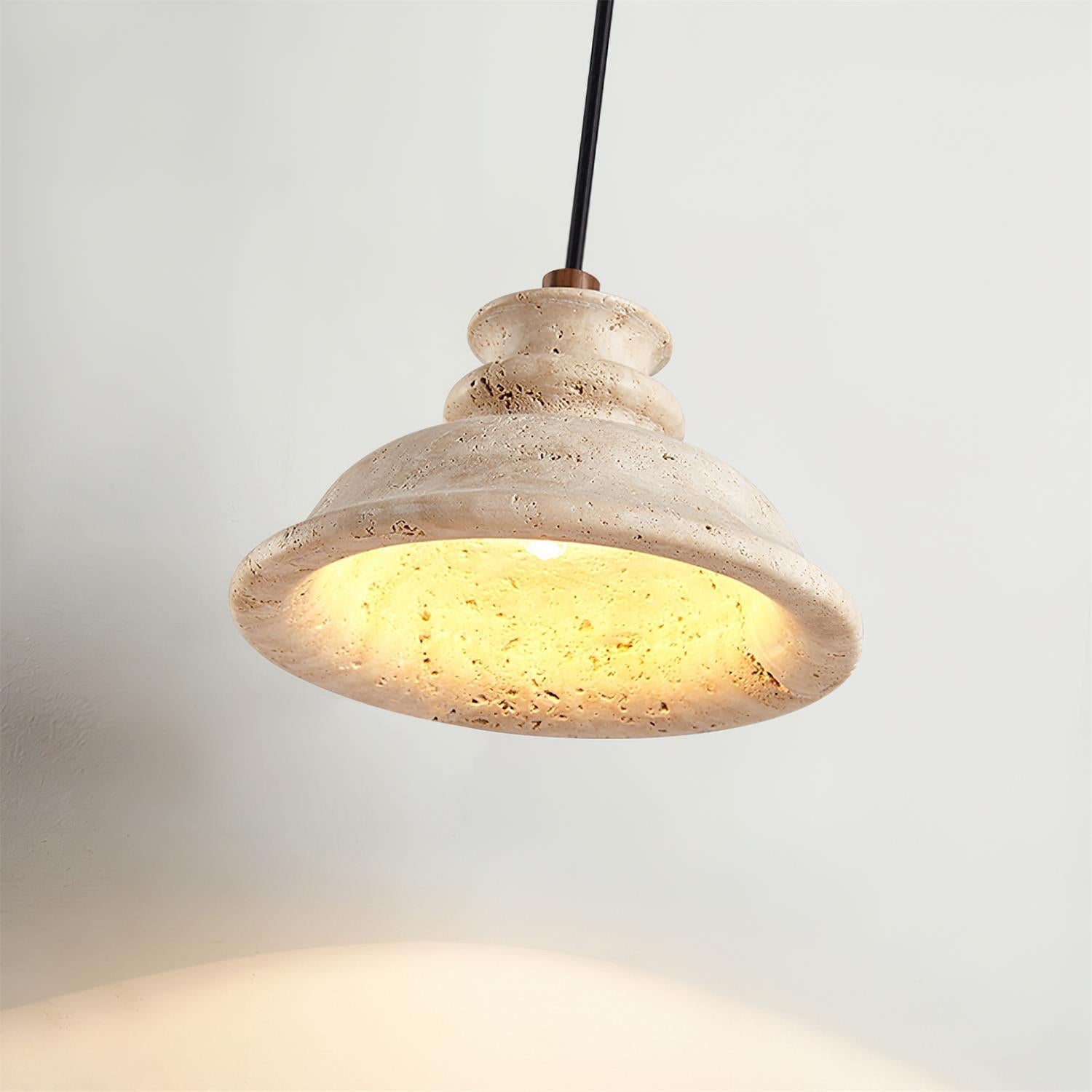 Lonamo Travertine Pendant Light