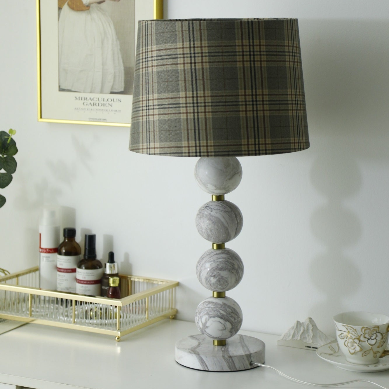 Merellis Marble Table Lamp