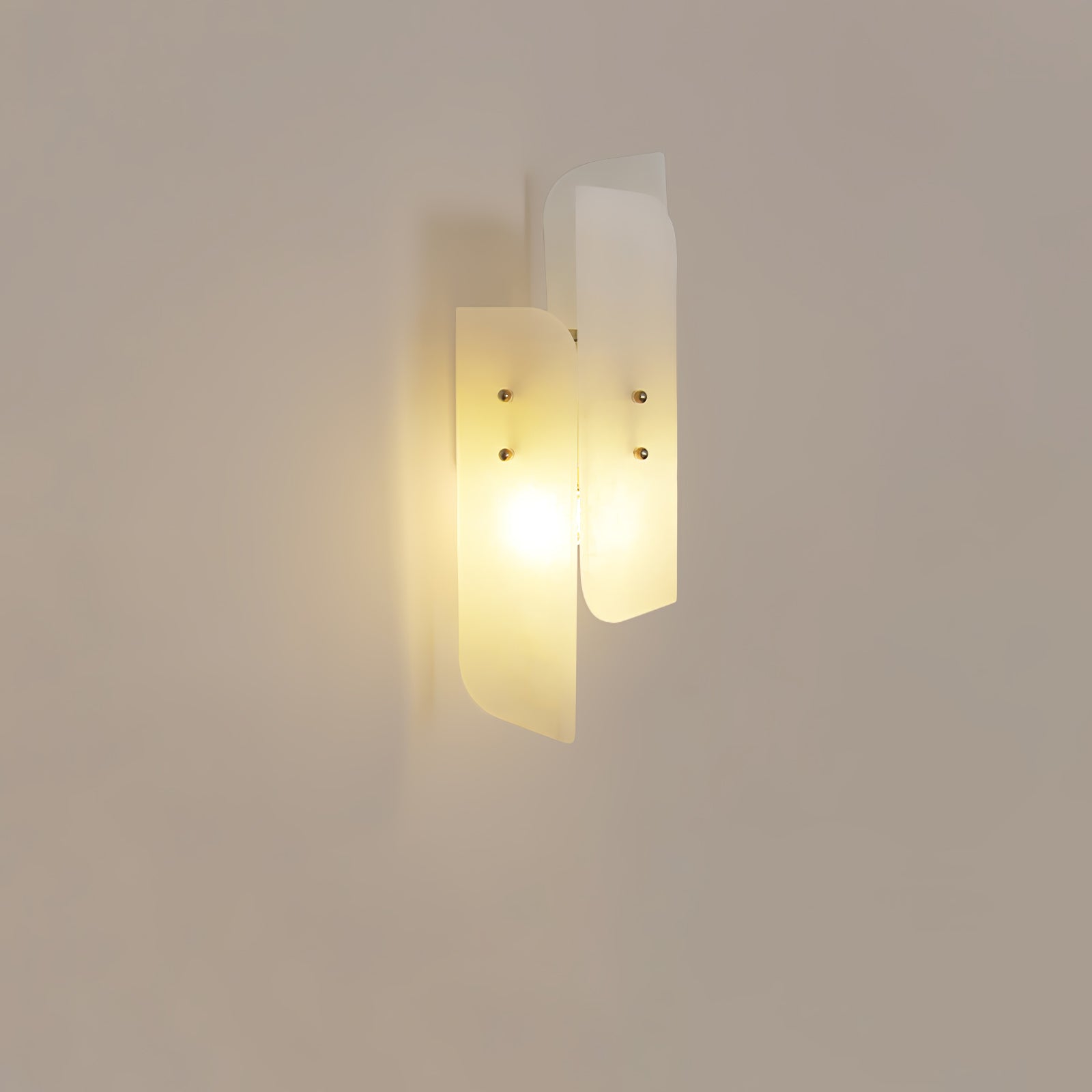 Duolith Alabaster Wall Light
