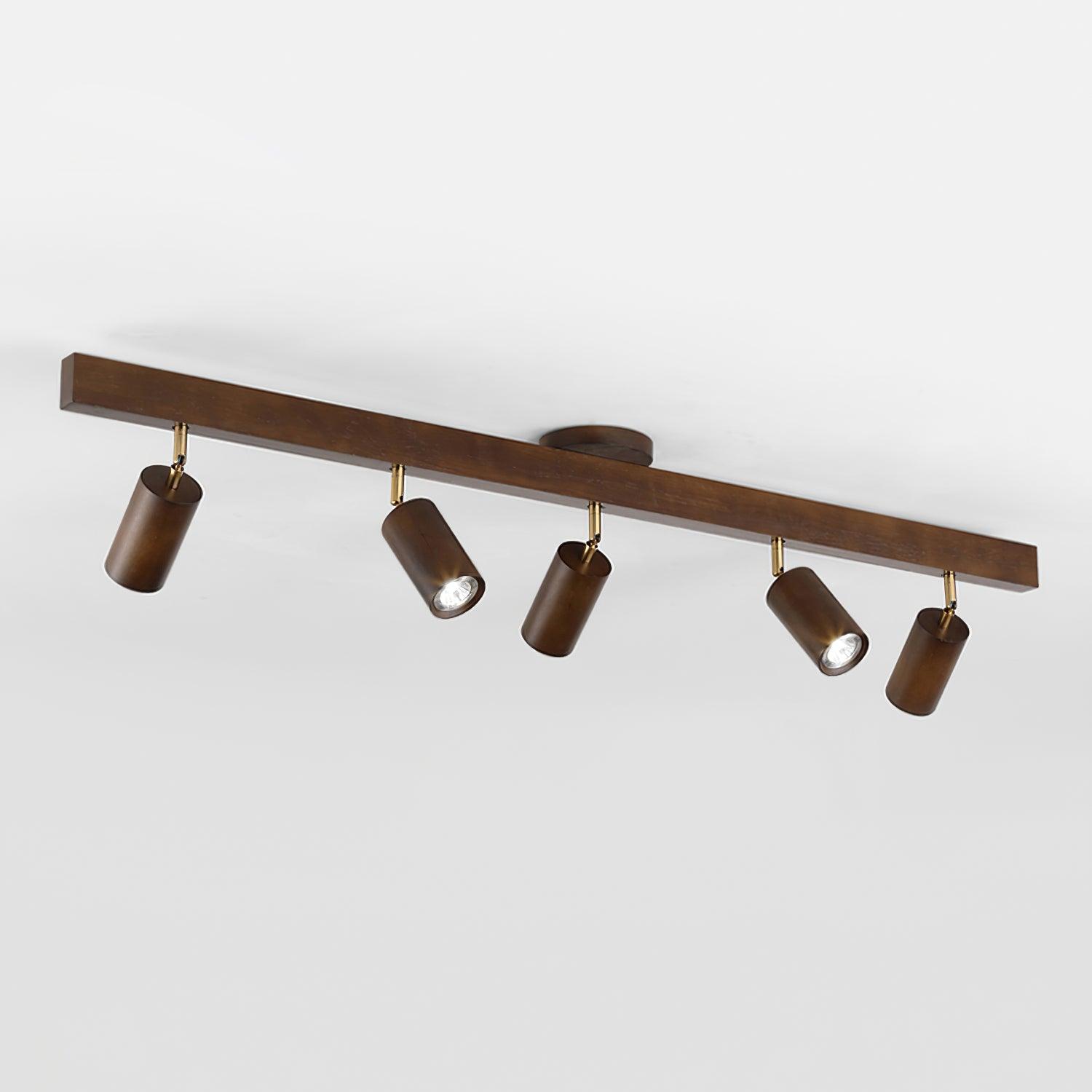 Lermo Wooden Track Ceiling Light