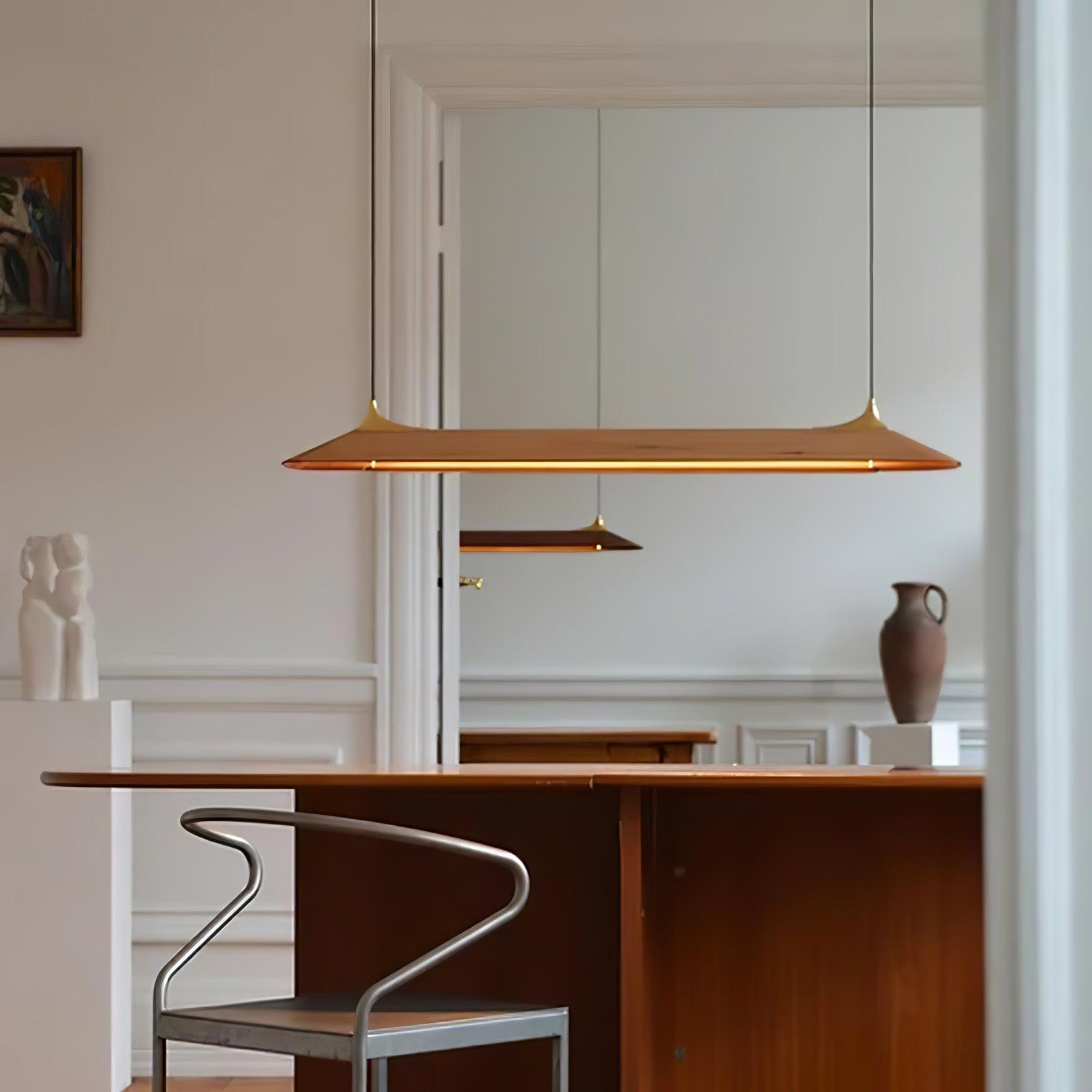 Monegga Wooden Pendant Light