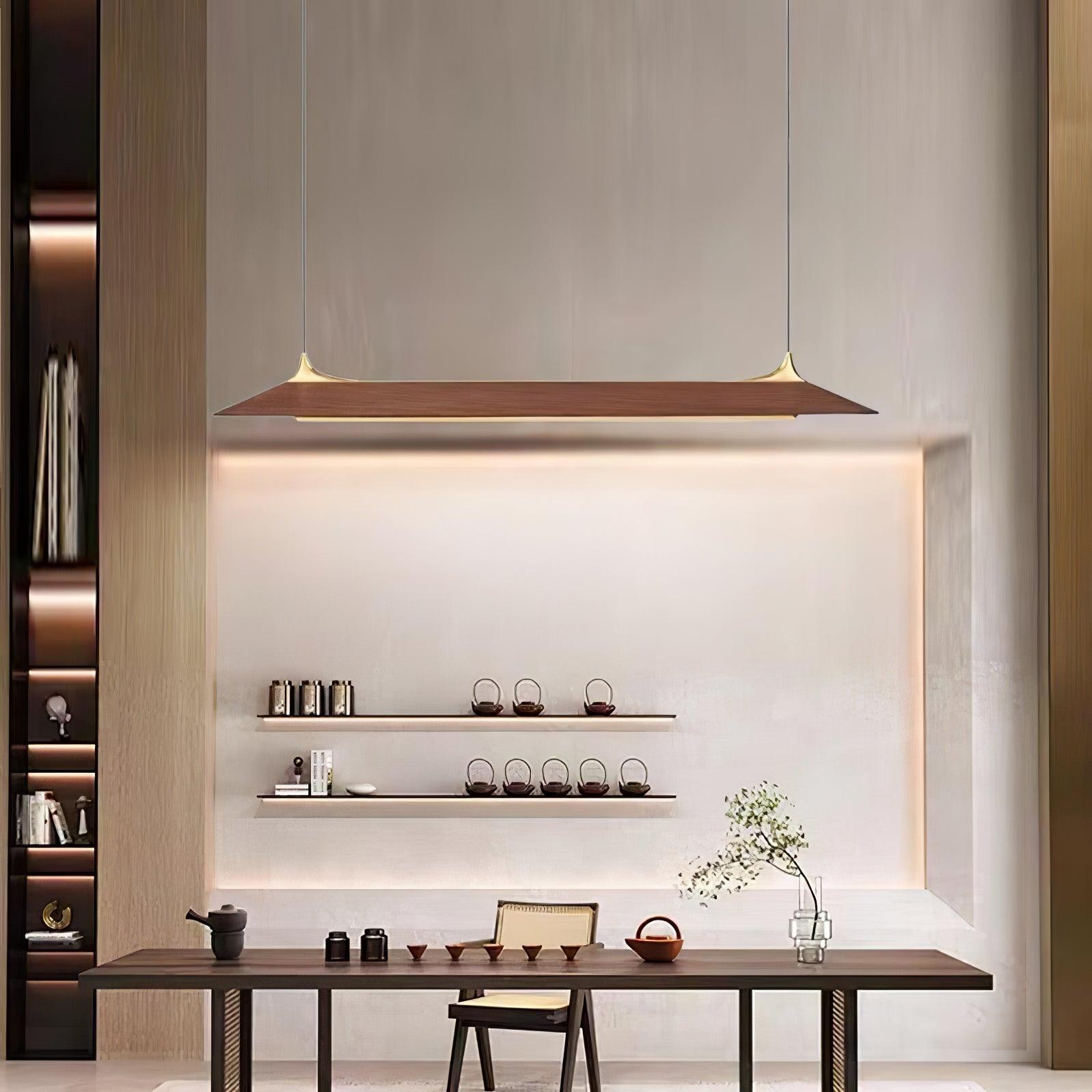 Monegga Wooden Pendant Light