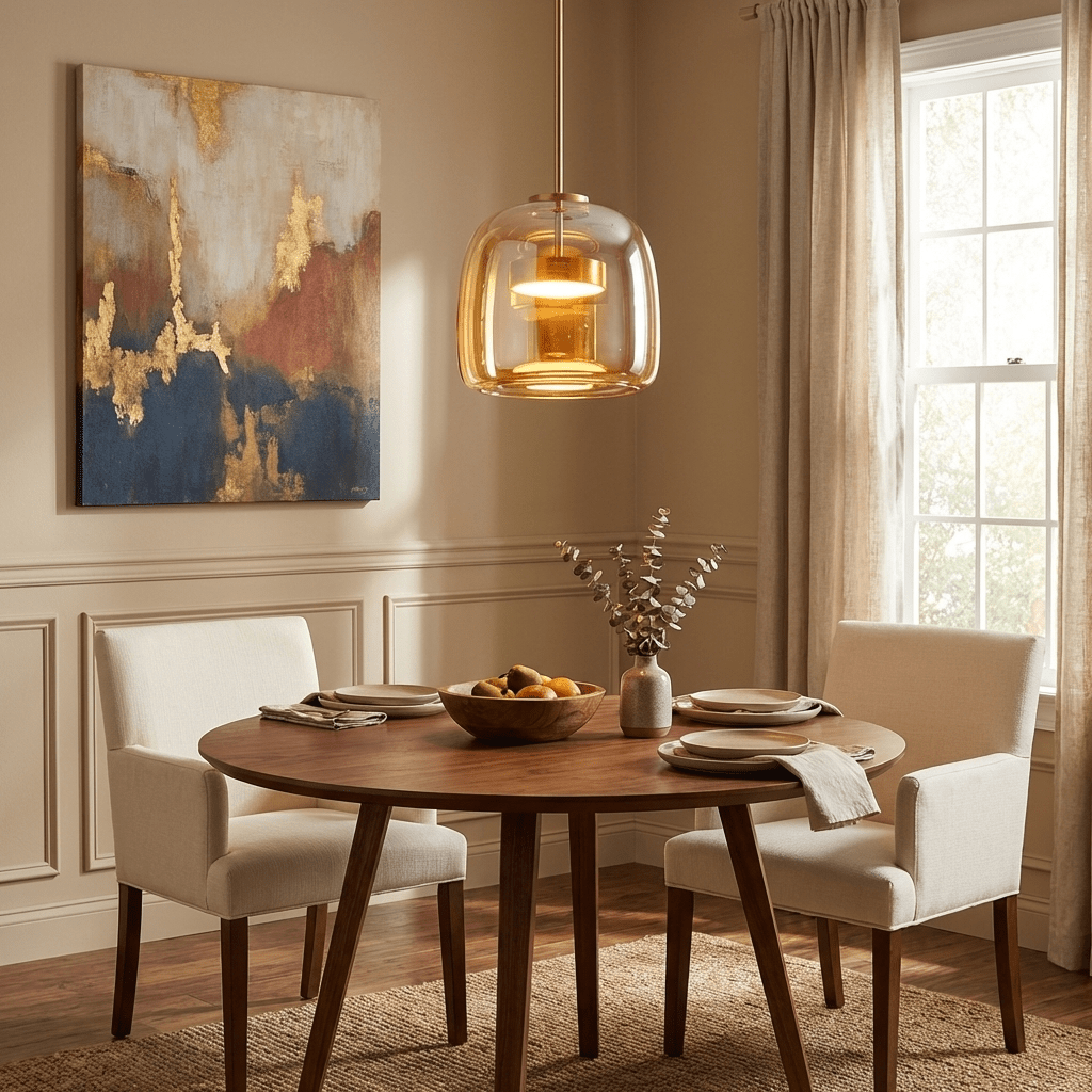 Metro Sphere Glass Pendant Lamp – detail 2