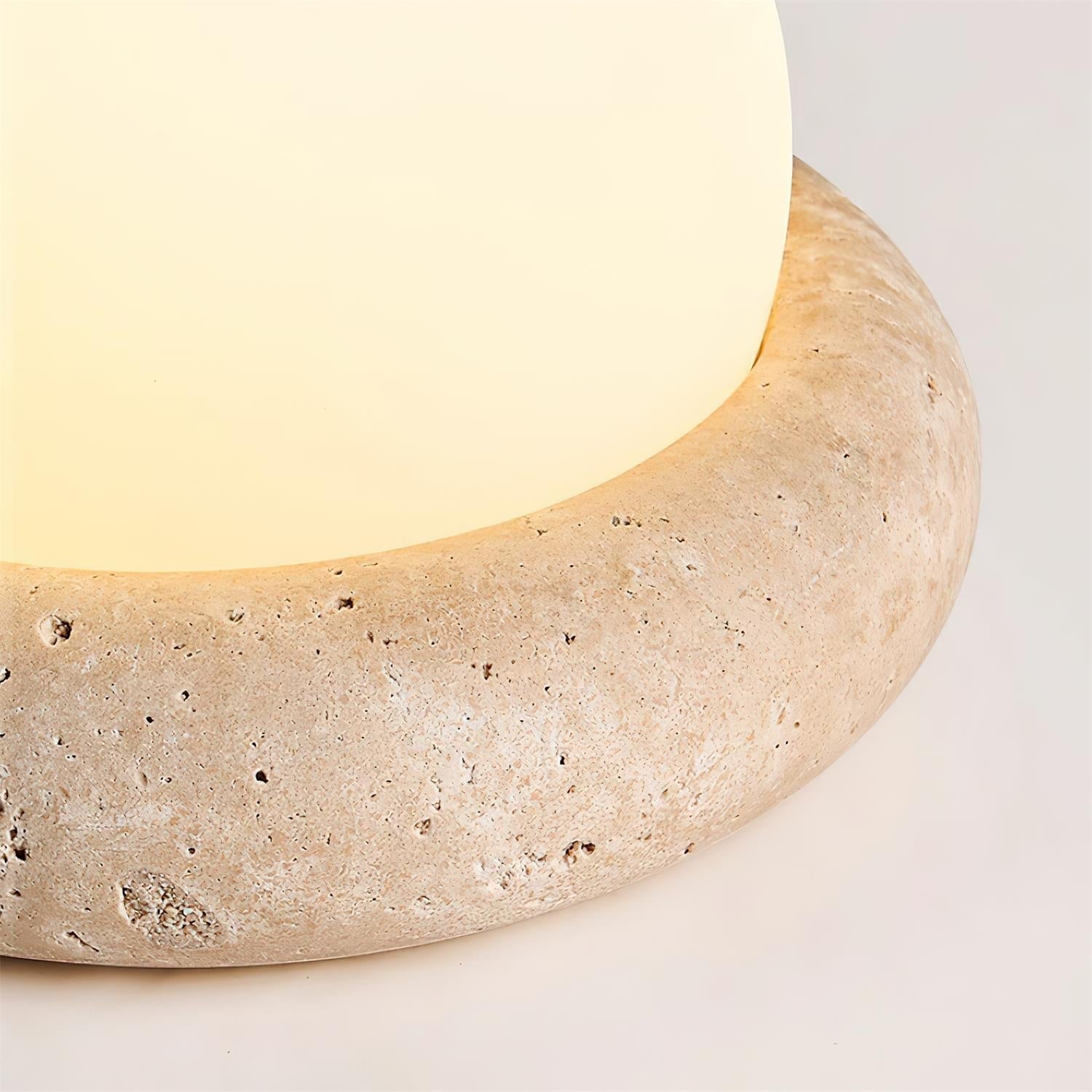 Yureza Travertine Table Lamp
