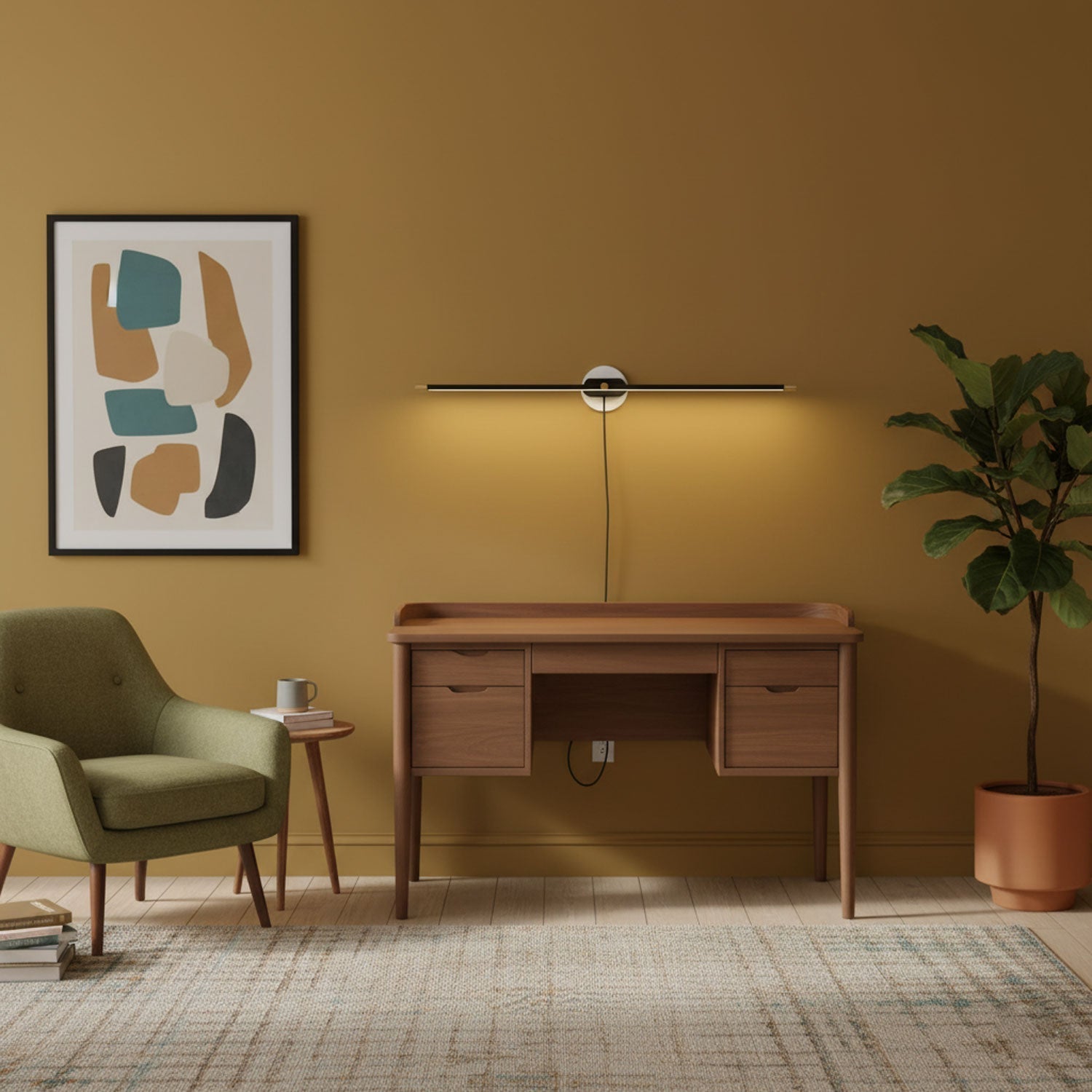 Geo Linear Wall Light
