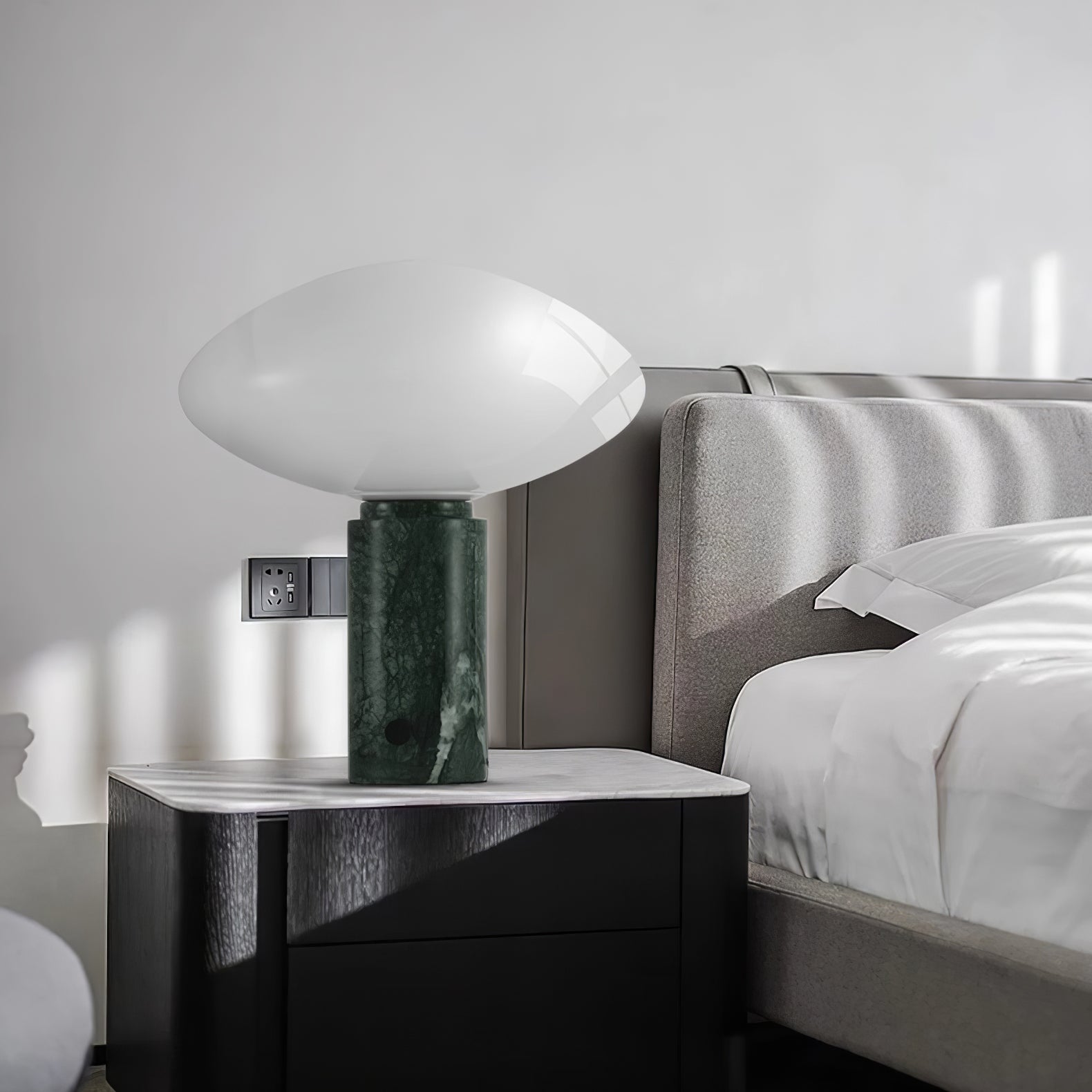 Zelkan Marble Table Lamp