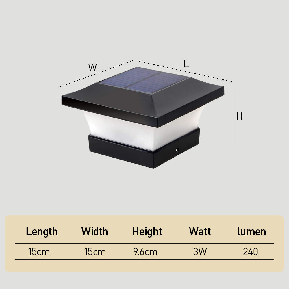 Orvento Solar Outdoor Light Pilar
