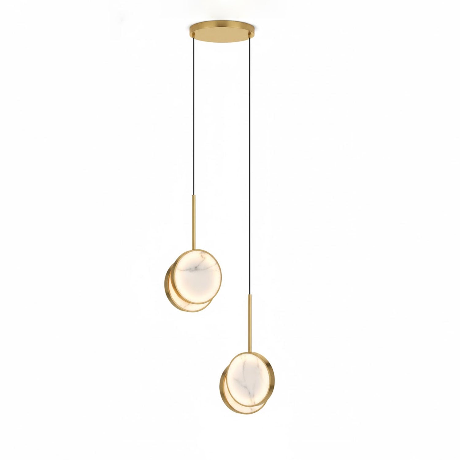DuoDisc Pendant Light