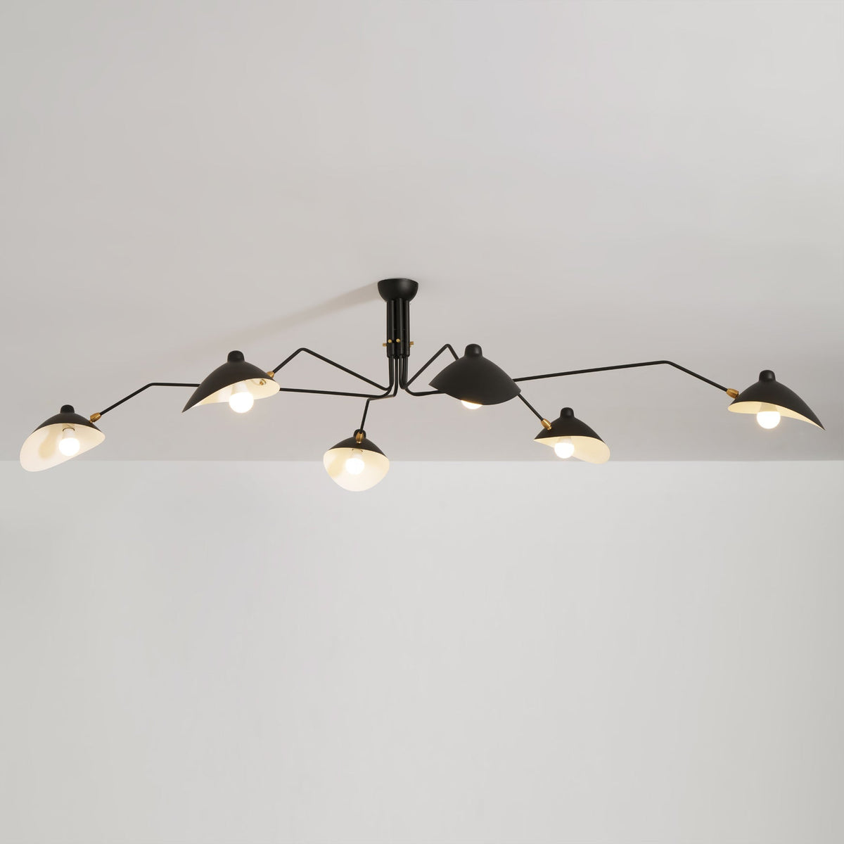the mid-century spider-arm Ceiling Light A - Vakkerlight