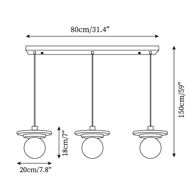 Muton Pendant Light