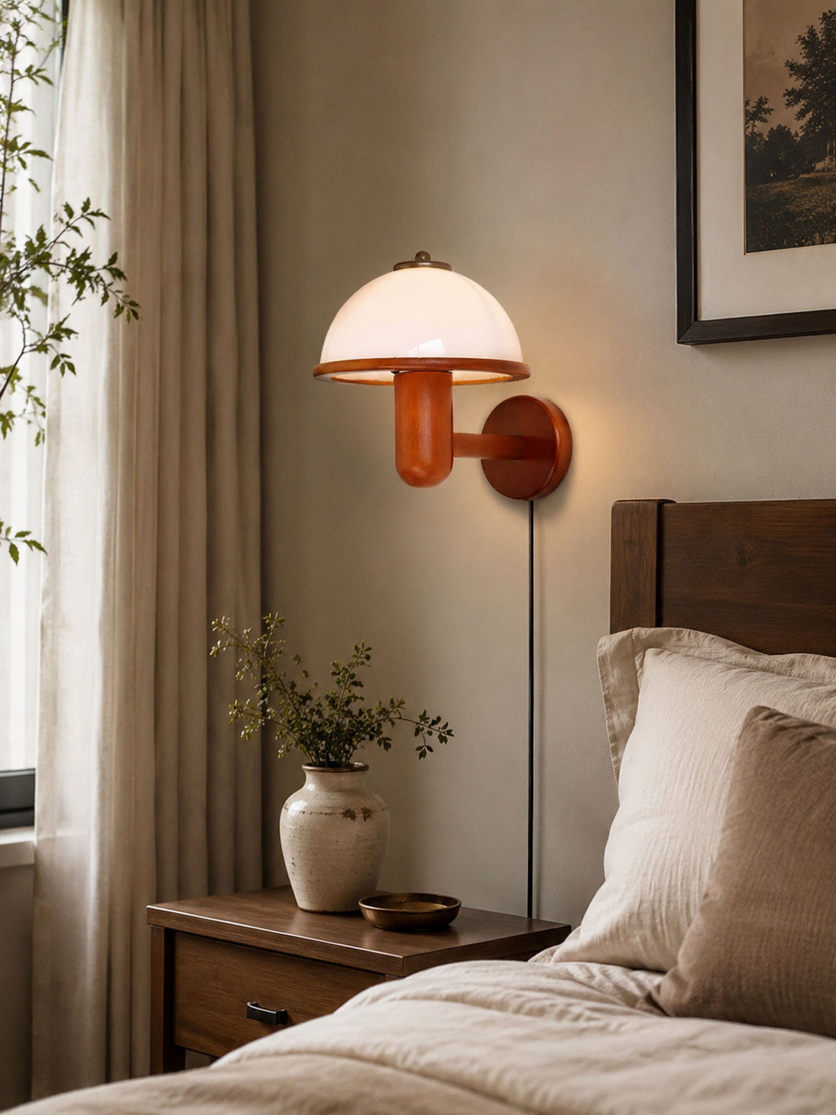Troko Mushroom Wall Light