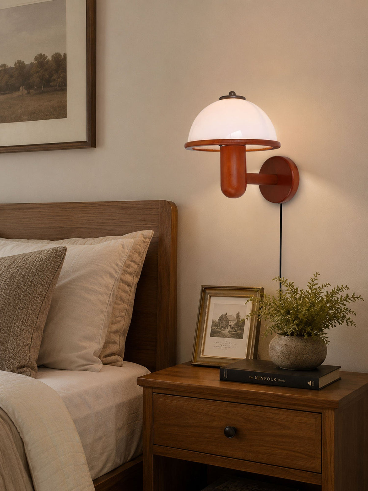 Troko Mushroom Wall Light