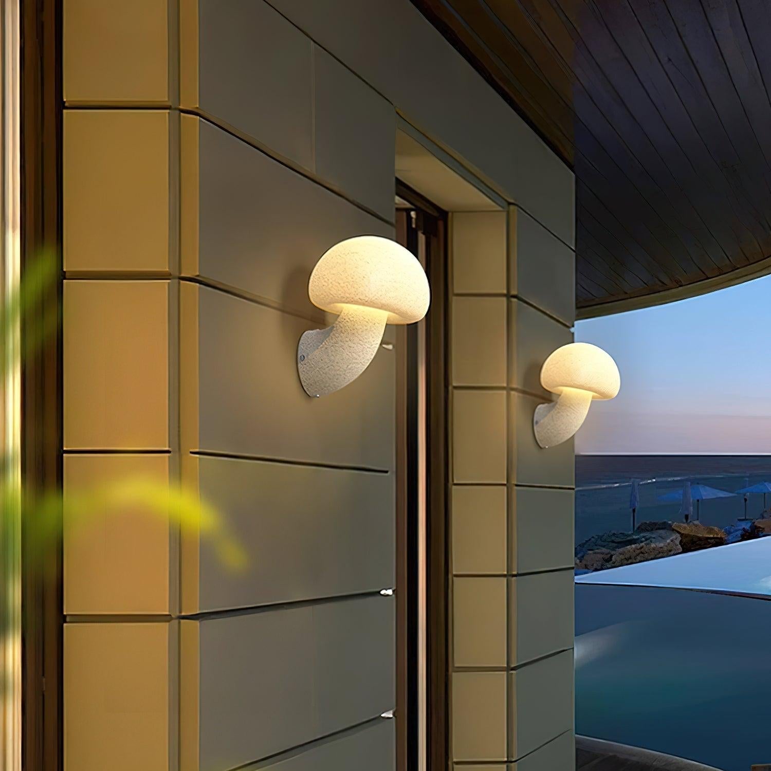 Mushroom Wall Light With Plug