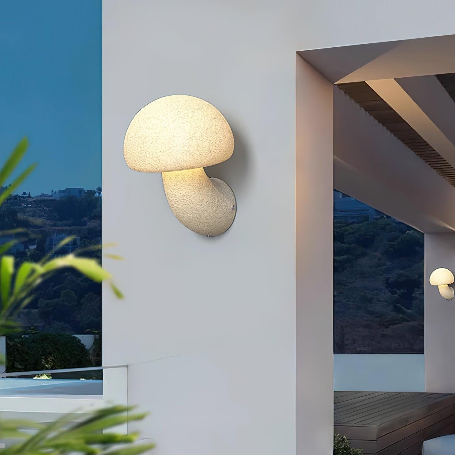Mushroom Wall Light With Plug