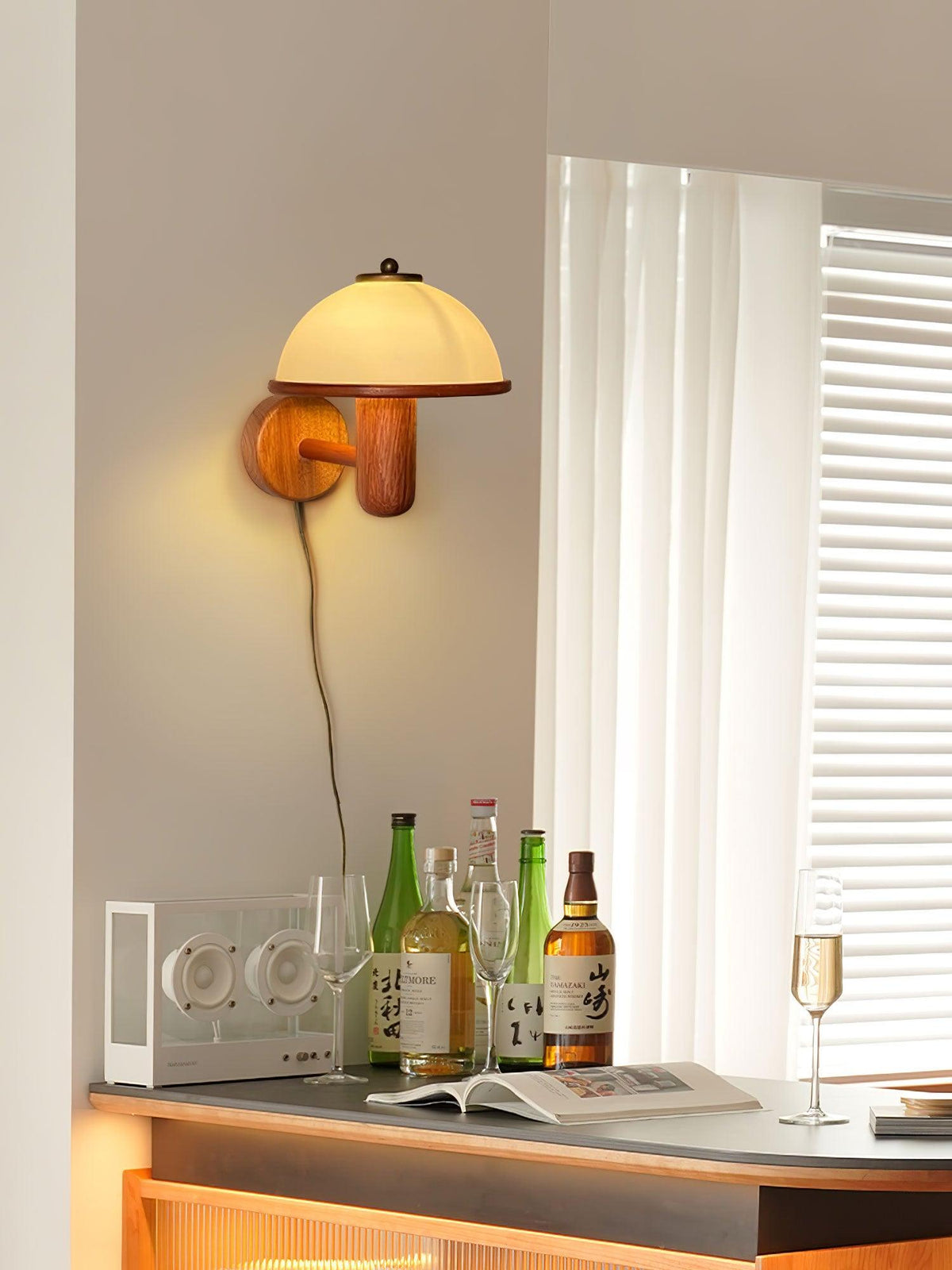 Troko Mushroom Wall Light
