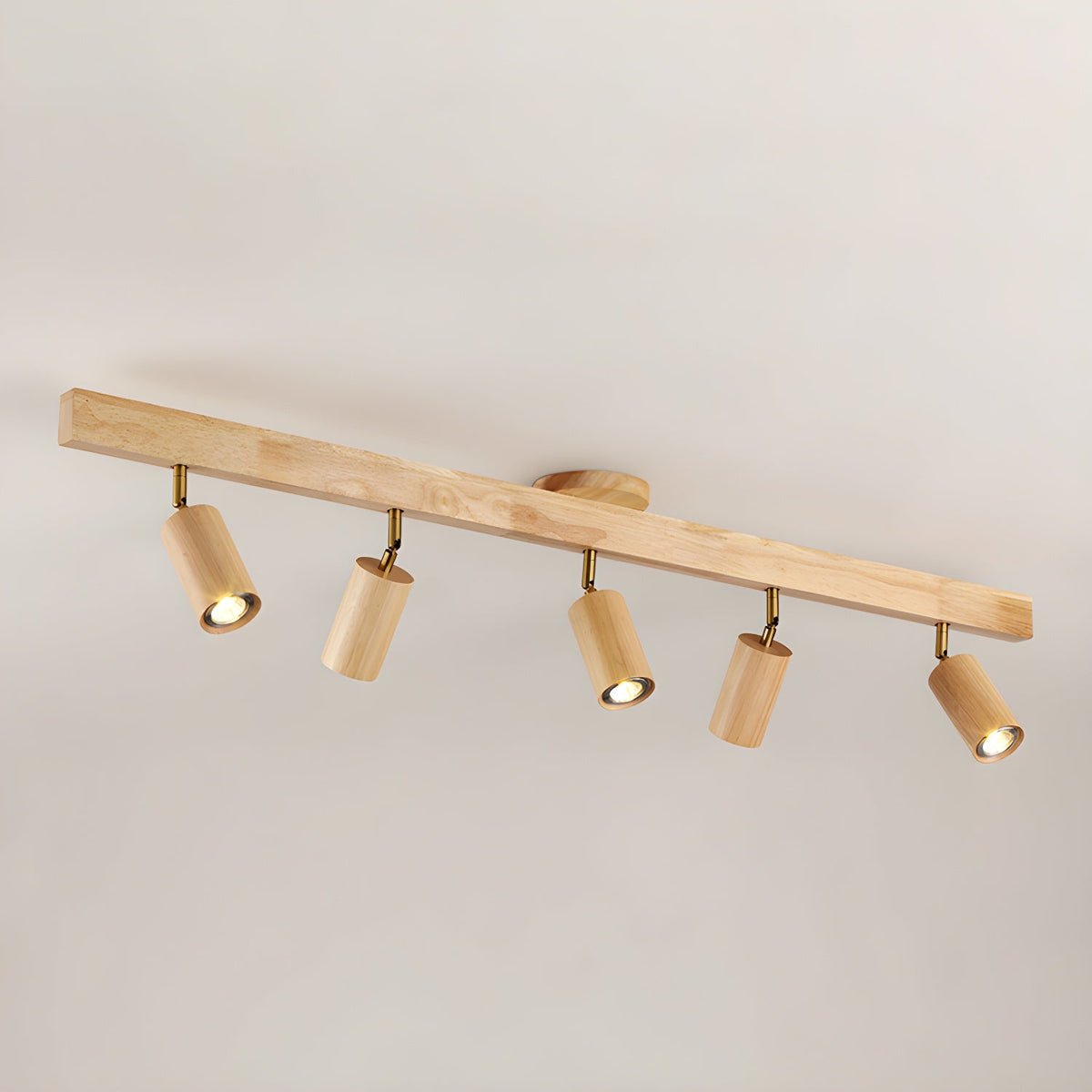 Natural Wood Beam Spotlight Light – detail 6