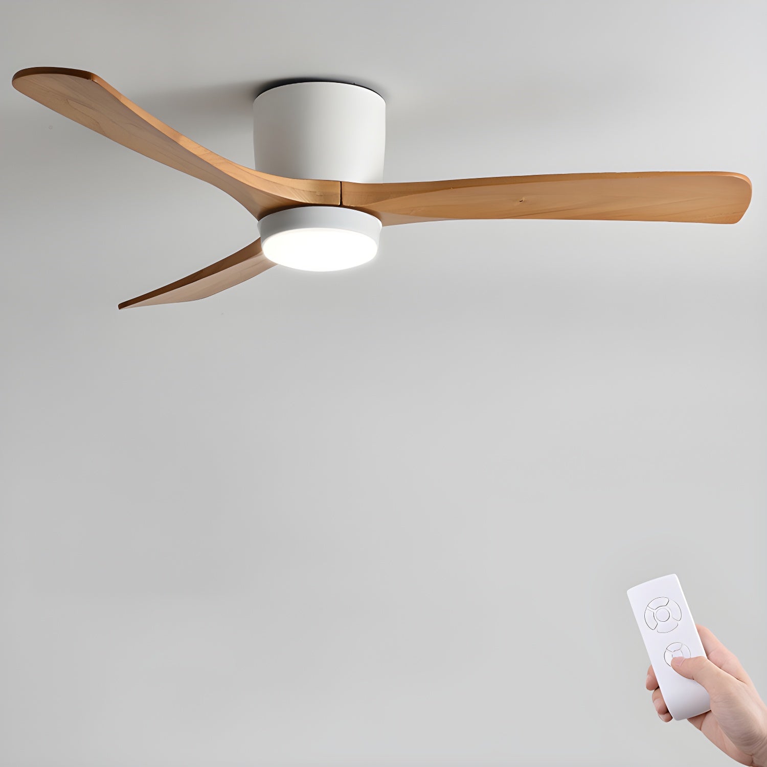 Lyio Wooden LED Ceiling Fan