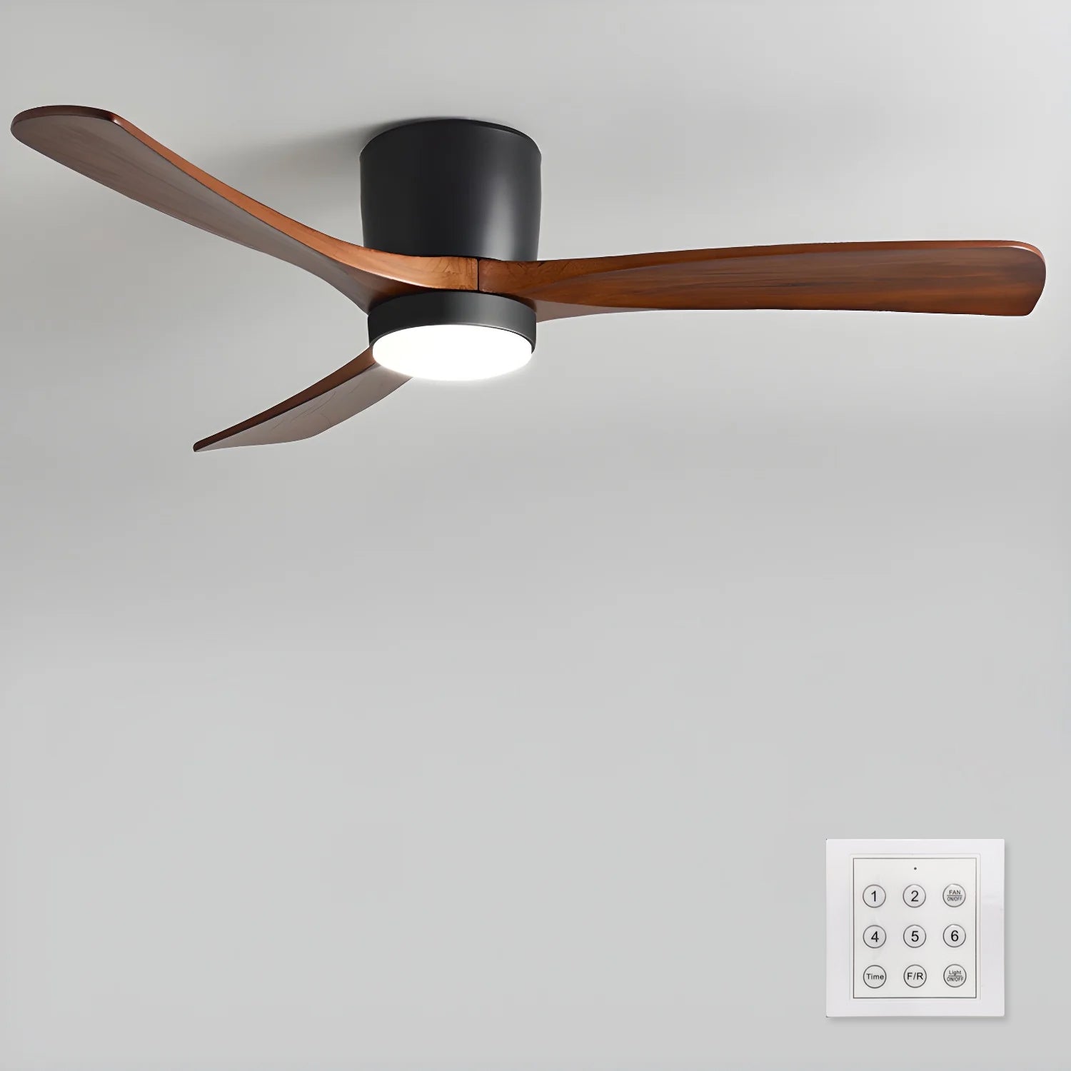 Lyio Wooden LED Ceiling Fan