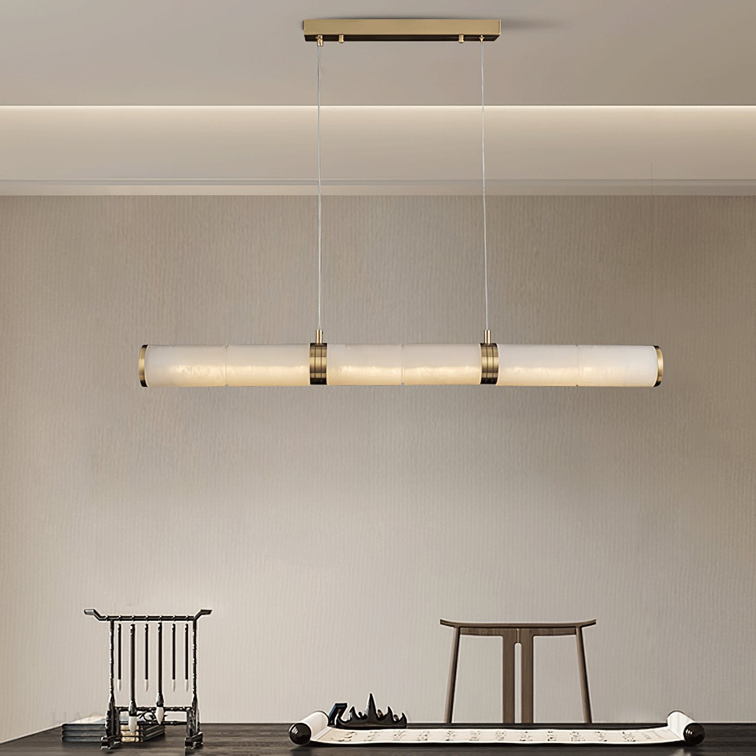Becoza Alabaster Linear Pendant Light