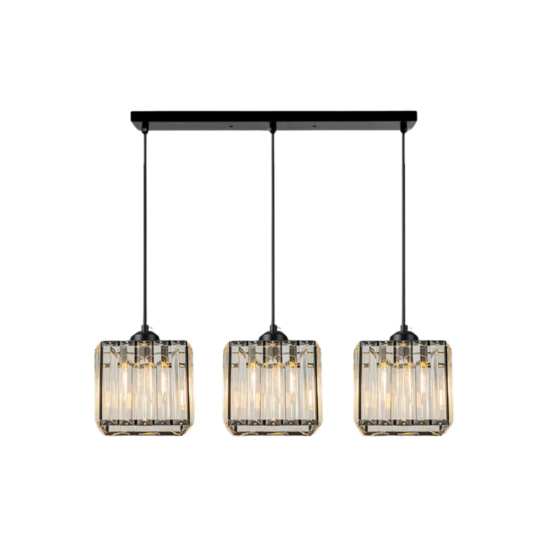 Multi-Head Crystal Pendant Light