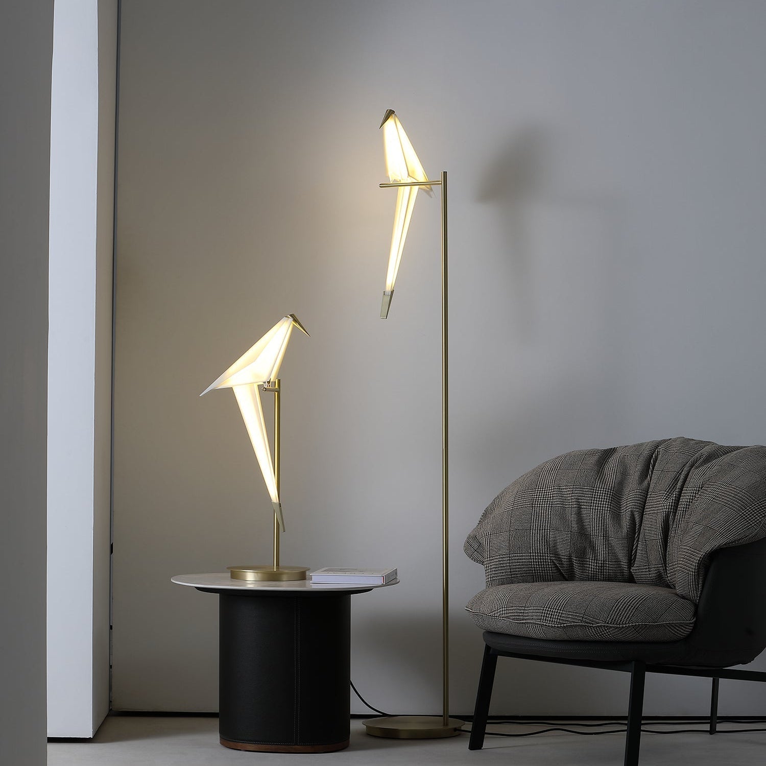 Feo Paper Origami Crane Floor Lamp
