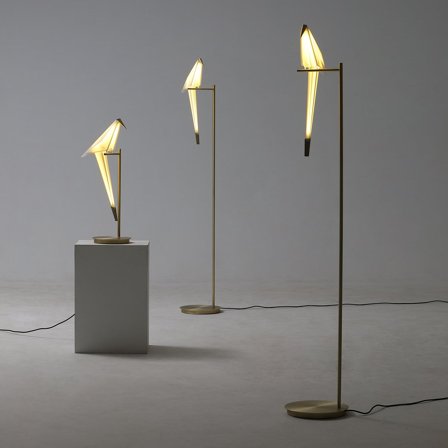 Feo Paper Origami Crane Floor Lamp