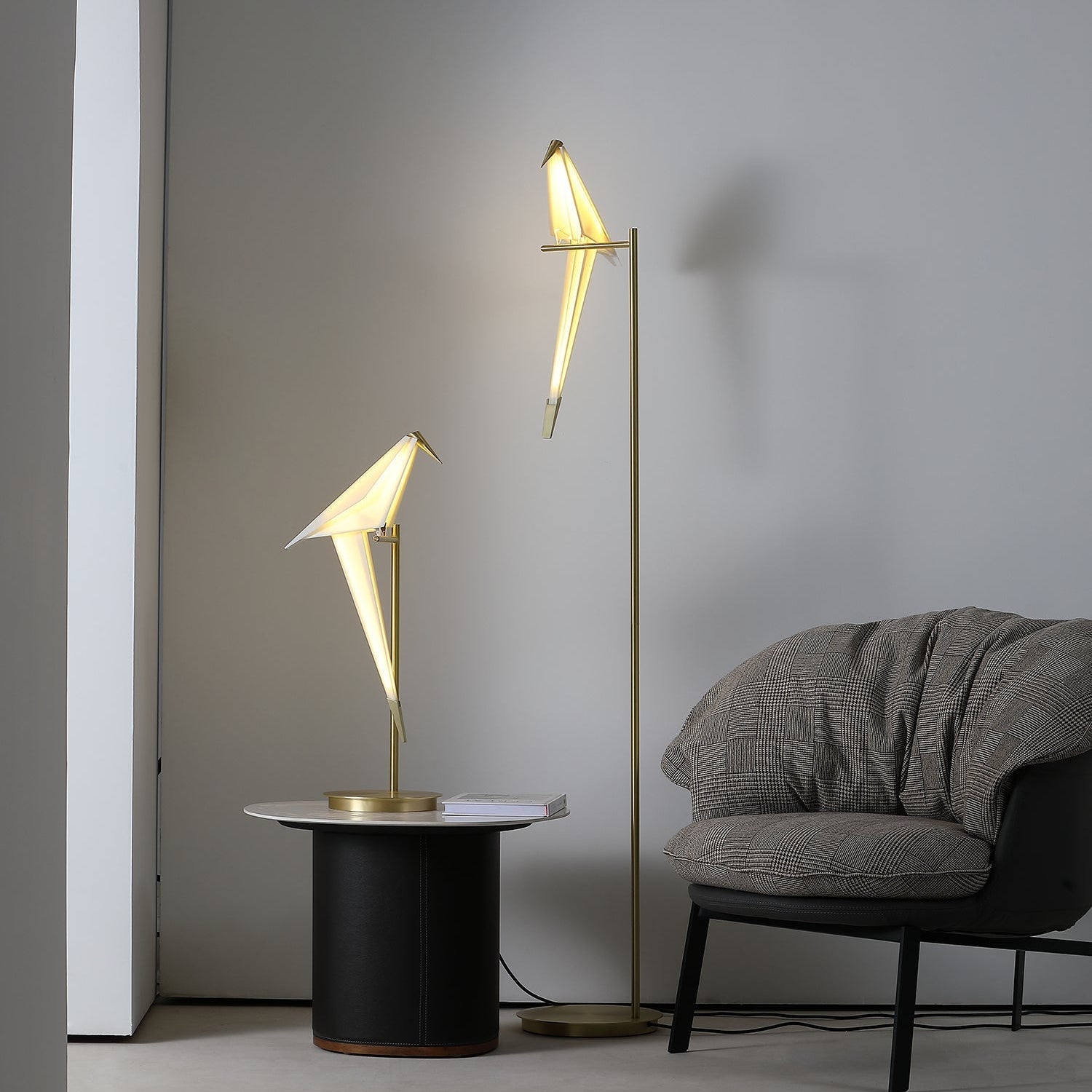 Feo Paper Origami Crane Floor Lamp