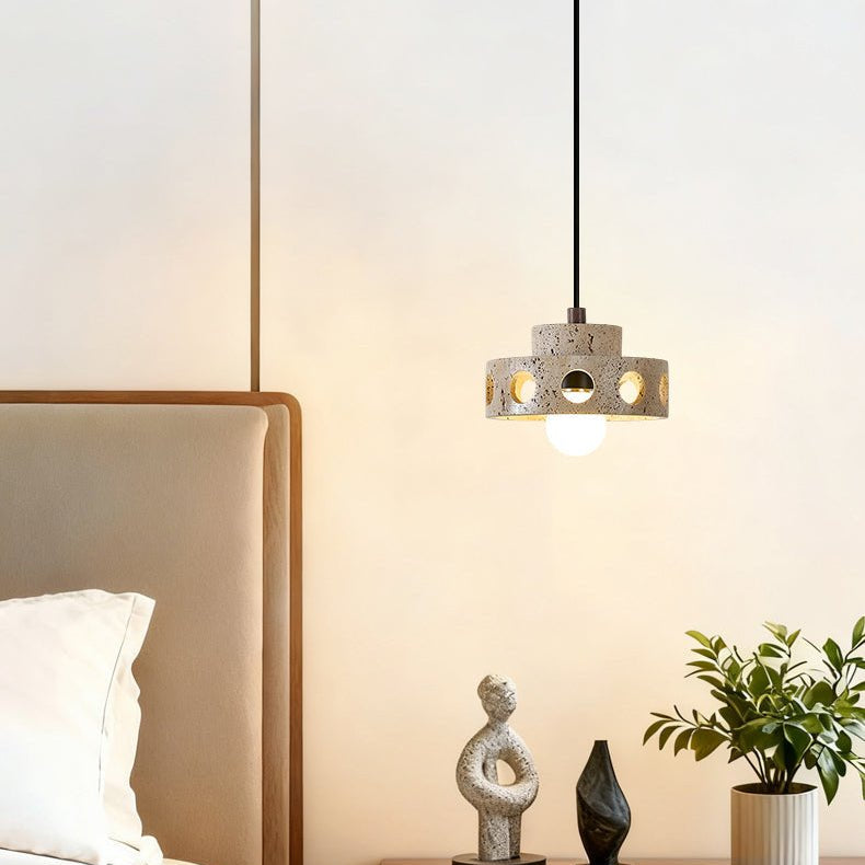Forene Travertine Pendant Light