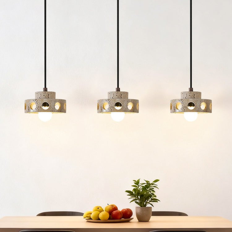 Forene Travertine Pendant Light