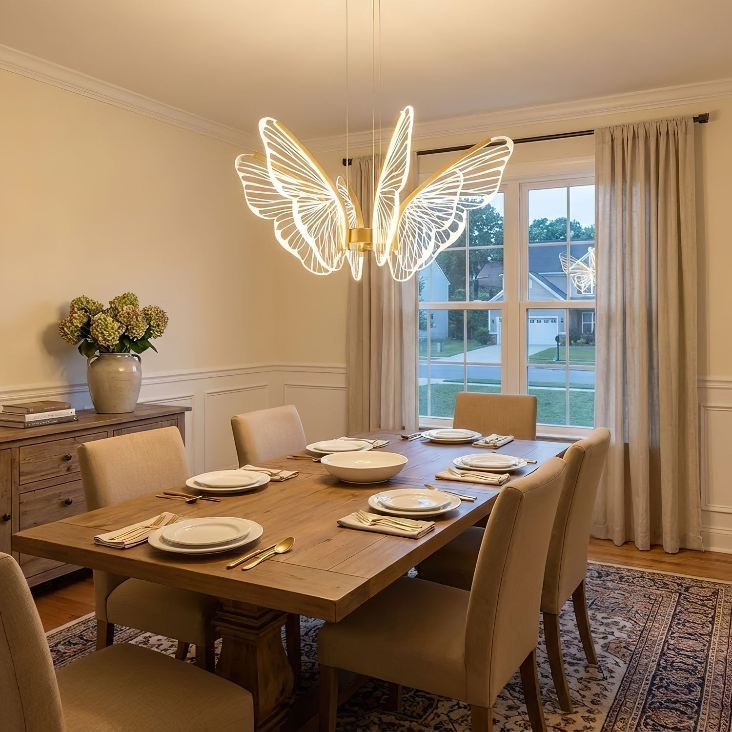 Sely Multi Butterflies Pendant Light