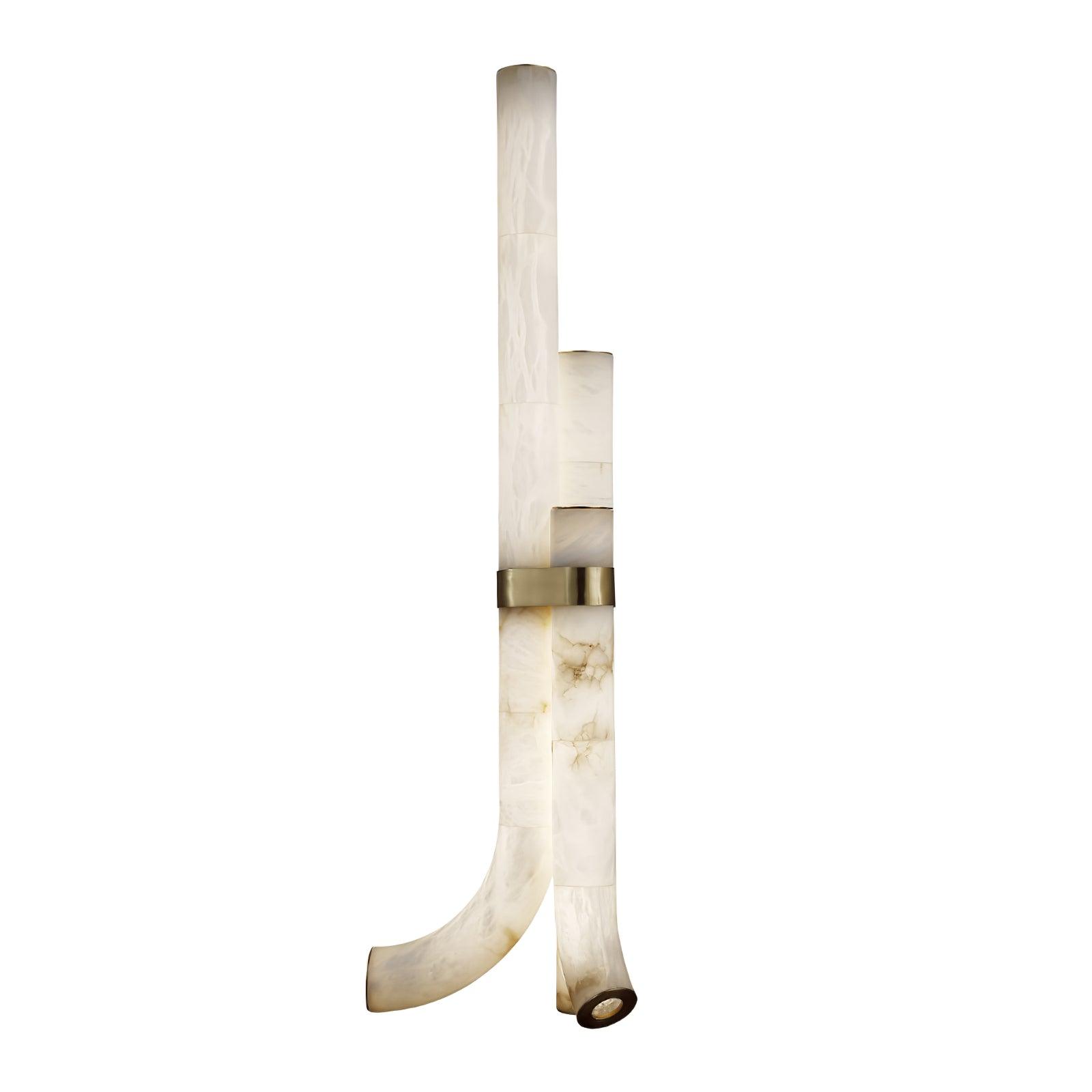 Pylese Triple Alabaster Floor Lamp