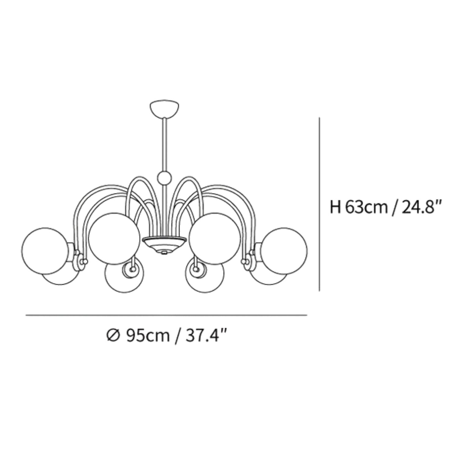 Yosel Ceiling Light