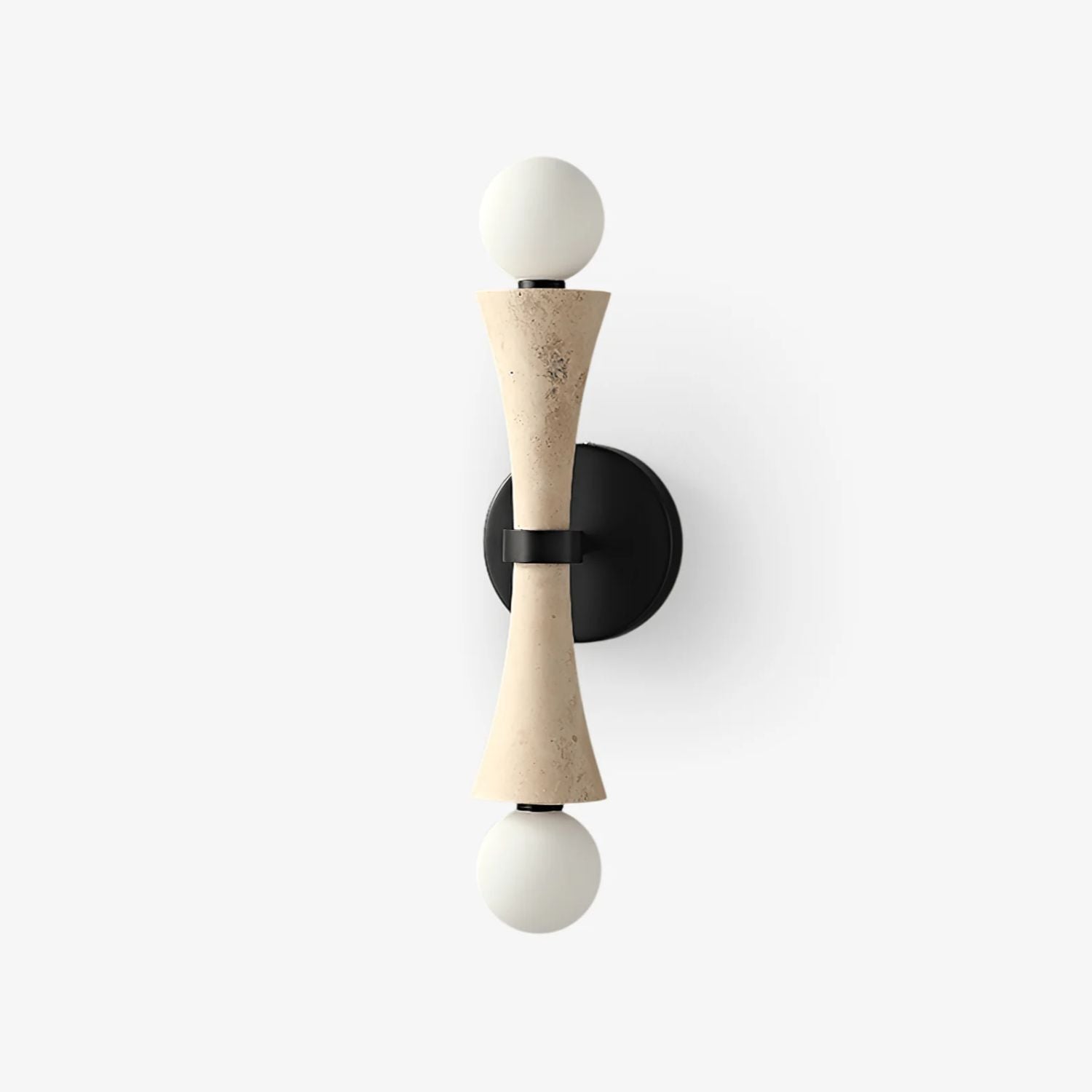 Obelize Duo Natural Stone Wall Light