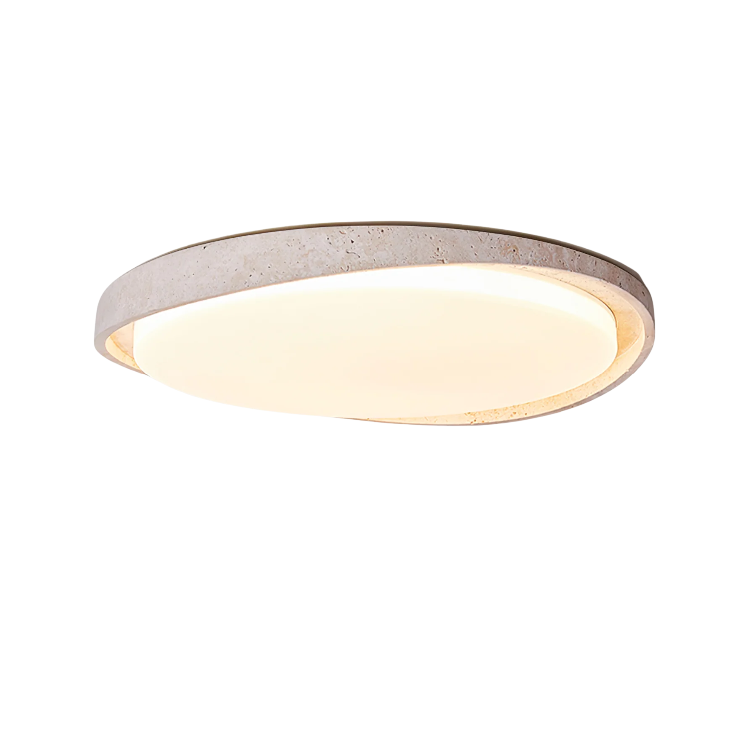 Aruz Wave Natural Stone Ceiling Light