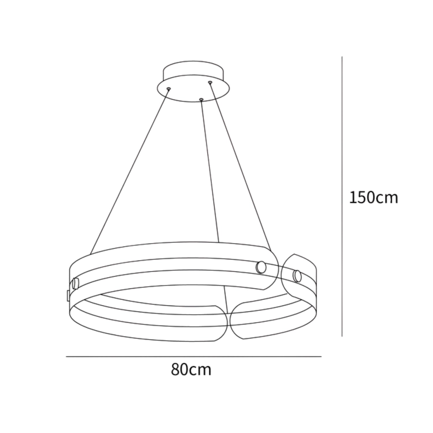 Jalevvo Circular Pendant Light