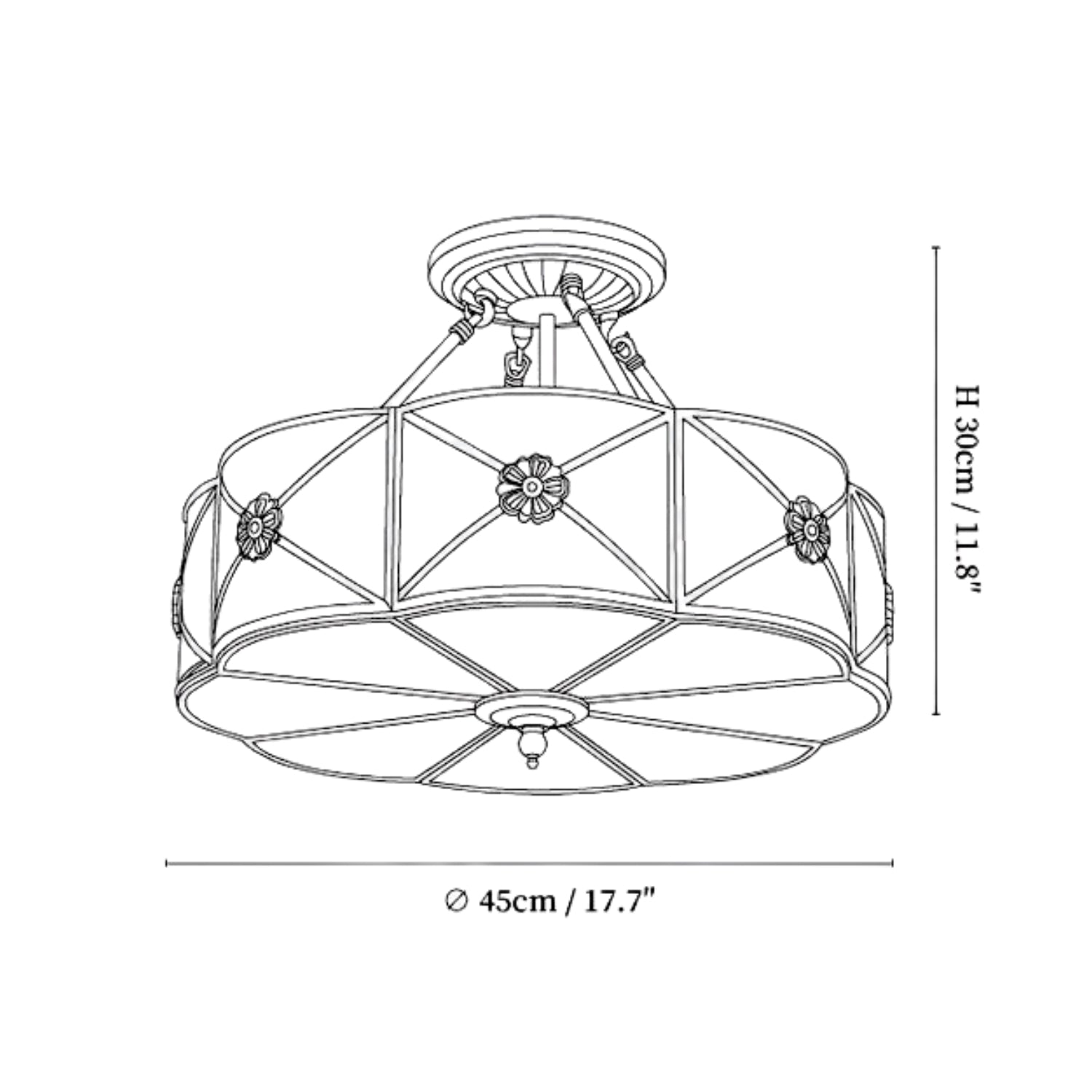 Pereston Ceiling Light