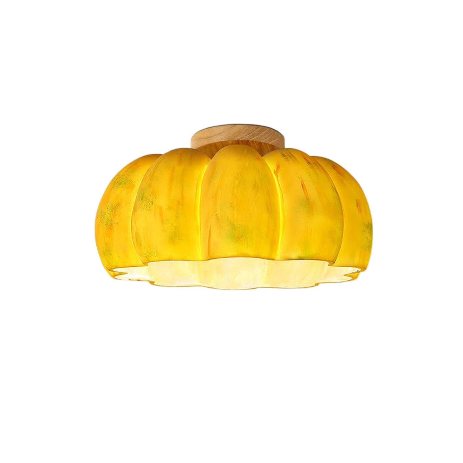 Pompus Pumpkin Ceiling Light