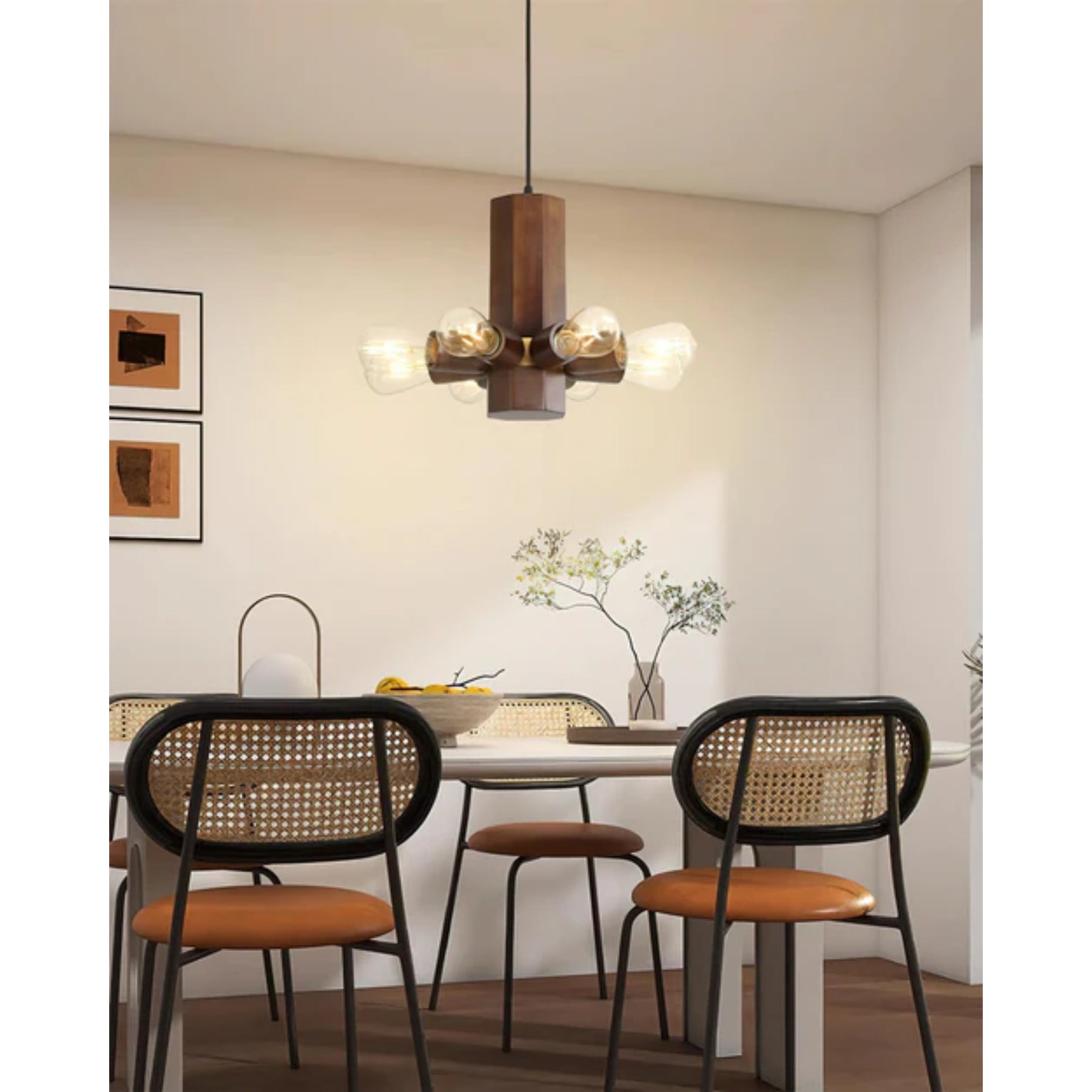 Radena Wooden Pendant Light