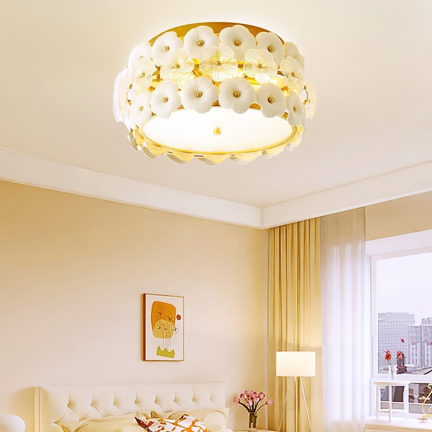 Regi Flower Ceiling Light