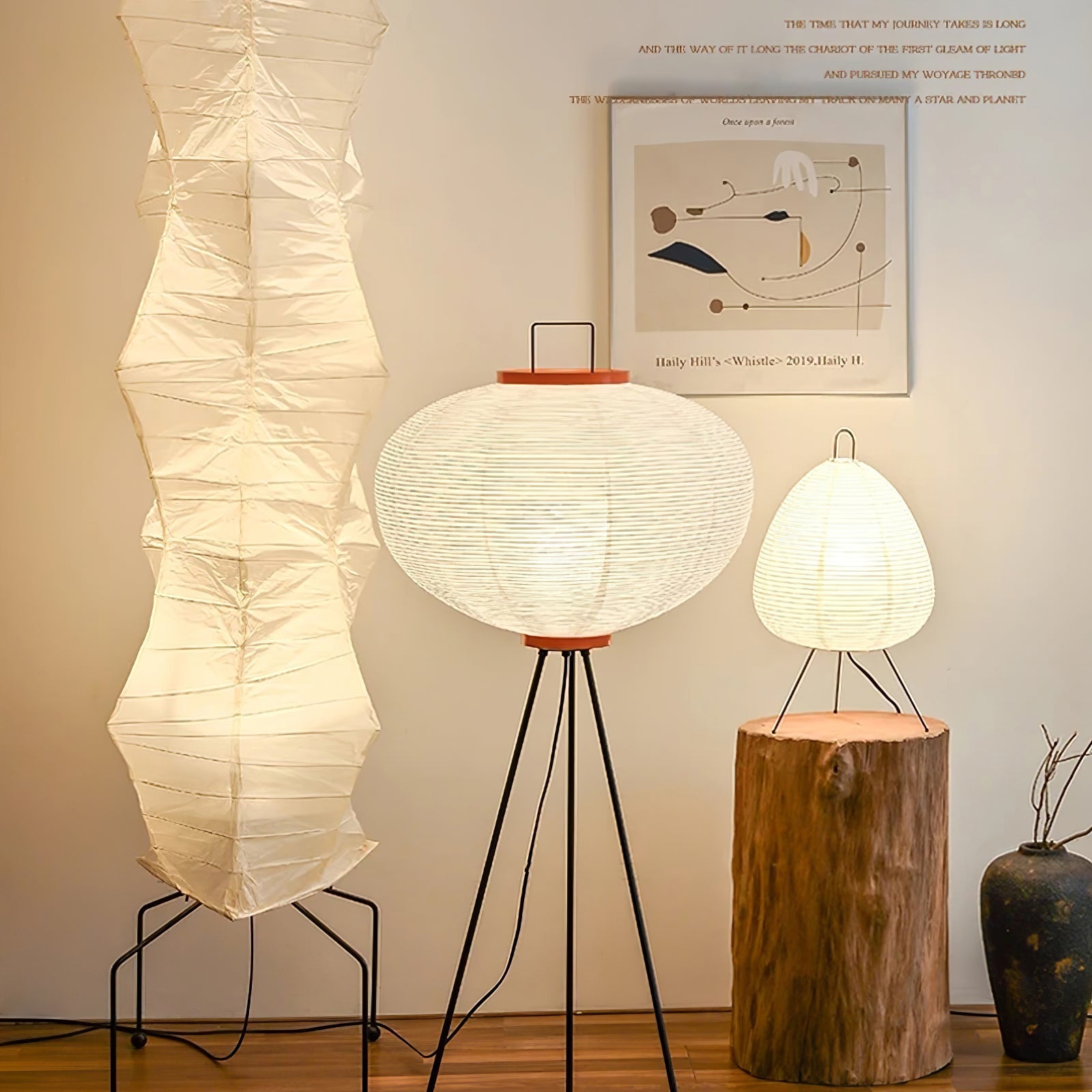 Lavon Rice Paper Floor Lamp