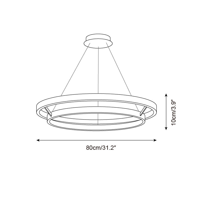 Beylus Ring Design Pendant Light
