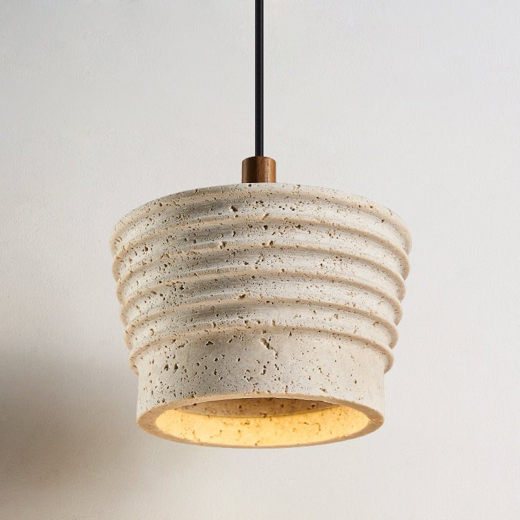 Renna Travertine Pendant Light