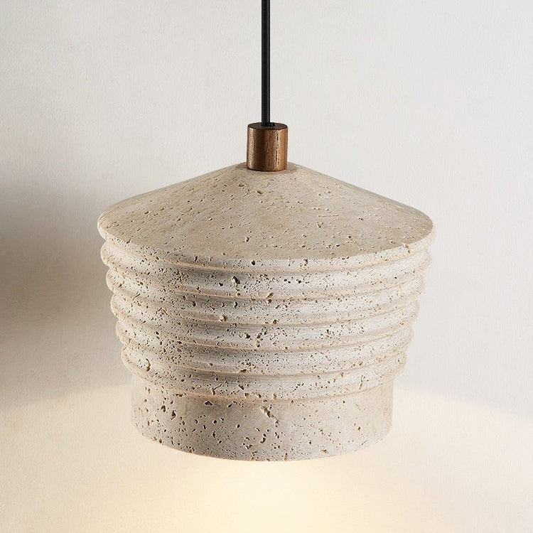 Renna Travertine Pendant Light